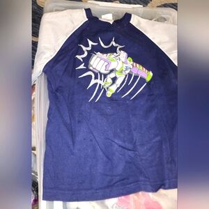 Buzz lightyear character boys shirt